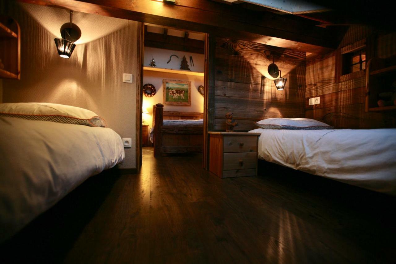 Ferienwohnung Duplex En Vieux Bois Hyper Centre Chamonix Exterior foto